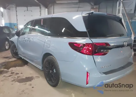 2025 Honda Odyssey Sport-L z USA, uszkodzony, nr VIN 5FNRL6H71SB058867